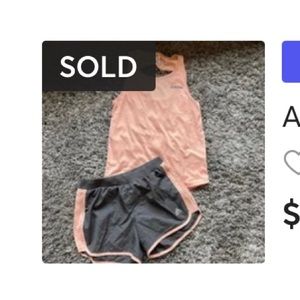 SOLD‼️Adidas Running Set